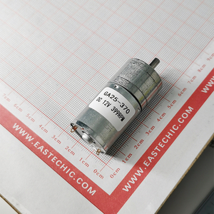 JGA25-370-12V-399rpm 소형 25mm <span class=keywords><strong>DC</strong></span> 기어 모터 12V 399RPM (인코더 옵션 포함) 자동화 및 DIY 프로젝트 - Product Image 2