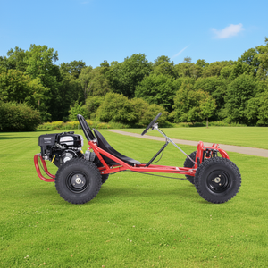 <span class=keywords><strong>Buggy</strong></span> tout-terrain puissant avec moteur 4 temps de 212 cm3, siège large robuste, suspension indépendante, transmission par chaîne, roues arrière motrices, kart pour adultes - Product Image 1