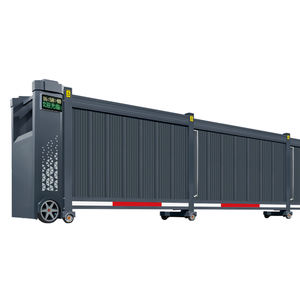 <span class=keywords><strong>Portail</strong></span> <span class=keywords><strong>coulissant</strong></span> <span class=keywords><strong>sectionnel</strong></span> automatique indien pour entrée de jardin extérieur - Design moderne en alliage d'aluminium - Product Image 6