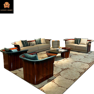 One Stop Luxury Furniture Solution <span class=keywords><strong>Italian</strong></span> designer home improvement soggiorno art furniture sofa set - Product Image 6