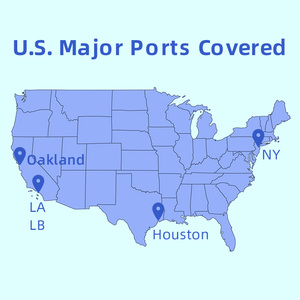 DDP Дешевая морская доставка: экспедиторские услуги из Китая в США, включая таможенное оформление, LCL+экспресс-доставка, агентские услуги - Product Image 2