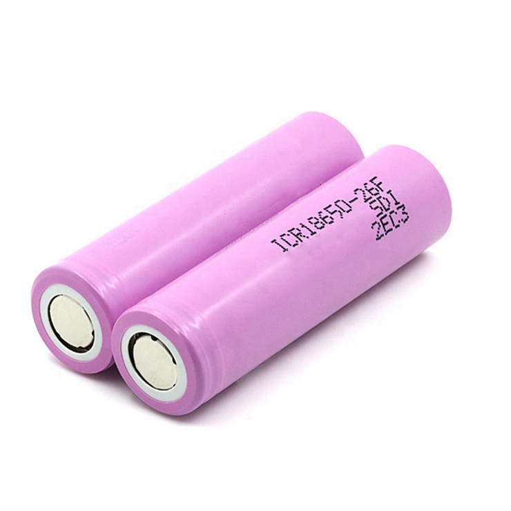 リチウムポリマー電池18650,充電式3.7V 2400mah円筒形リチウム