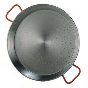 Paella <b>Pan</b> Valenciana Acciao Al Carbonio Spazzolato 32 cm Catering Equipment Restaurant Supplies Wholesale - Product Image 1