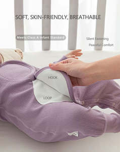 Tissu auto-adhésif, pelable et repositionnable, insonorisé, pour vêtements <span class=keywords><strong>de</strong></span> bébé, couches, langes, bavoirs - Product Image 1