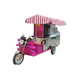 Tricycles motorisés électriques et à essence pour la vente de nourriture et de glaces - Product Image 1
