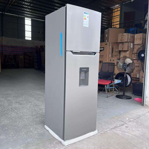 300L Upright Free-standing Double-Door Fridge Top Freezer Water Dispenser 220V/50/60HZ Portable for Home Hotel Use Top Freezer F - Product Image 5