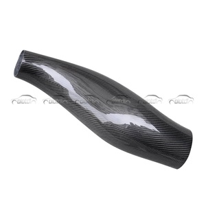 Tubo Redondo de Admisión de Aire del Motor de Fibra de Carbono Real para Honda CIVIC EG EK 1992-2000, Accesorios para Automóviles - Product Image 5