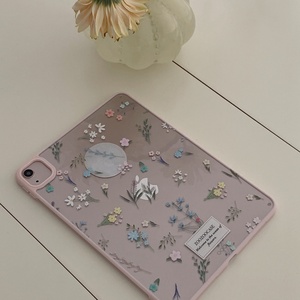 Nouvelle coque de protection en acrylique rose à motif floral pour <span class=keywords><strong>iPad</strong></span> <span class=keywords><strong>Pro</strong></span> 11 pouces 2025 2021 10e génération 10.9 <span class=keywords><strong>iPad</strong></span> Air 5 10.9 2019 <span class=keywords><strong>2020</strong></span> 2021 - Product Image 4