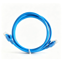 Câble de communication haute vitesse Cat5e UTP polyvalent de 2 m pour transmission de données en rack de serveur et poste de travail (vente en gros)