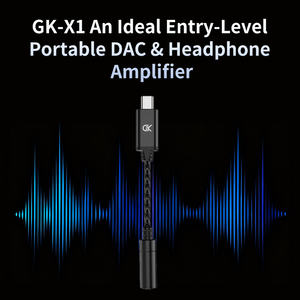 Adaptador DAC AMP Metálico GK X1 HIFI para Auriculares, Cable de Audio Tipo-C a 3.5mm con Amplificación PCM de 192kHz, Cable Adaptador PCM de 192kHz - Product Image 3