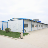 Maison préfabriquée modulaire de type T, structure en acier, pour l'hébergement sur chantier