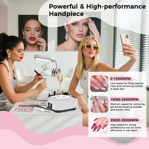 Original SUNNAIL profissional unha lixadeira pedicure manicura portátil forte prego broca máquina de polimento arquivo elétrico para o prego - Product Image 2