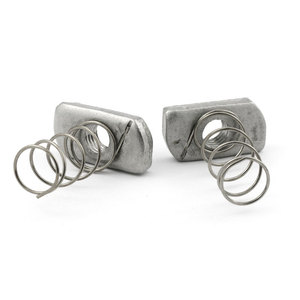 Nhà sản xuất zhixin thép carbon kẽm mạ M6-M12 strut mùa xuân kênh hạt để sử dụng với strut kênh - Product Image 4