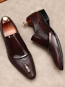 Zapatos Formales de Negocios Italianos, Estilo Derby con Cordones Cuadrados, de Gamuza, Hechos a Mano, Pulidos, Transpirables y Ligeros para Hombre - Product Image 5