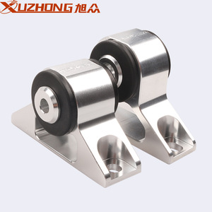 Soporte de Motor Xuzhong de Aluminio para Mitsubishi 4G63 4G93 LCV Van, Pieza de Repuesto EM-1010-S, Color Plata - Product Image 3