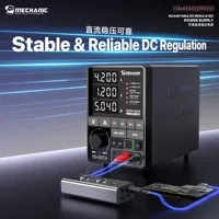 Alimentation CC réglable MECHANIC DC-3006/3010 0-30V 6A/10A, source d'alimentation à découpage stabilisée, outils professionnels pour la réparation de téléphones