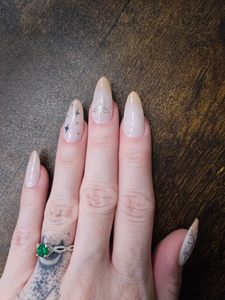 Prensa en las <span class=keywords><strong>uñas</strong></span> Almendra Día <span class=keywords><strong>de</strong></span> <span class=keywords><strong>San</strong></span> <span class=keywords><strong>Valentín</strong></span> <span class=keywords><strong>Uñas</strong></span> <span class=keywords><strong>cortas</strong></span> Prensa Ons con diseño <span class=keywords><strong>de</strong></span> lámina dorada, pegamento en las <span class=keywords><strong>uñas</strong></span> para regalo <span class=keywords><strong>de</strong></span> mujer - Product Image 5