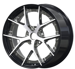 Ruedas SRX de nuevo diseño para automóviles de pasajeros de 19 pulgadas, 5 orificios, 5*100, 5*114.3, 5*112, 5*108, estilo moderno, aleación de aluminio, de <span class=keywords><strong>dos</strong></span> piezas y radios múltiples - Product Image 2