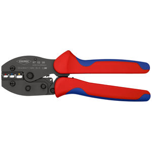 Pince à sertir KNIPEX 97 52 36 PreciForce avec poignées multi-composants bruniées 220 mm - Product Image 1