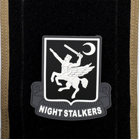 Patch PVC 3D Tactique Night Walker Prêt à Expédier, Badge en Caoutchouc Personnalisable pour Sacs de Sport et Casquettes