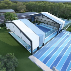 Pickleball Tòa Án bao gồm Thể thao Lều cho cộng đồng Câu lạc bộ trung tâm giải trí thời tiết sáng an toàn thoải mái - Product Image 1