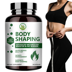 Cápsulas moldeadoras de cuerpo femenino OEM al por mayor, pastillas potenciadoras del metabolismo, quemador de grasa abdominal, suplementos herbales - Product Image 1
