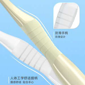 Brosse à dents à poils doux Little Deer Mommy, brosse à dents à poils doux haute densité, pack familial, brosse à dents à poils doux pour adultes - Product Image 5