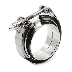 Morsetto a banda <span class=keywords><strong>V</strong></span> Standard da 1.5 pollici 304 acciaio inossidabile per sistemi di scarico con tubi di scarico Turbo - Product Image 1