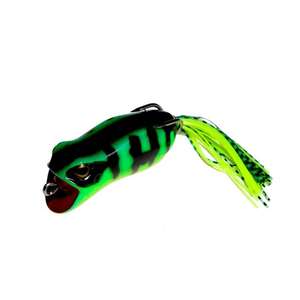 เหยื่อปลอมแบบ Popper Frog ขนาด 6.5 ซม. น้ำหนัก 14 กรัม ตัวยางกลวง พร้อมช้อน 2 ชิ้น สำหรับตกปลาแบส ปลากะพง ปลาหางกระรอกในน้ำจืด - Product Image 6