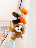 Peluches d'animaux réalistes directement de l'usine : Panda, Lion, Chiot, Renard – Adorables animaux sauvages couchés pour la vente en gros