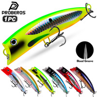 NEWMAJOR 19cm 100g Yüzey Su Yolu Popper Yemi Bardak Ağızlı Yüzen Sert Yem Levrek GT Tuzlu Su Balıkçılığı