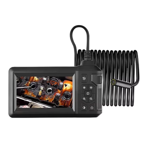 Portable 1080P Focus Fixe Inspection Module Court Caméra Deux Lentilles <span class=keywords><strong>Reflex</strong></span> 8mm 4.3 Pouces 20M Câble Dur Vision Nocturne Supplémentaire - Product Image 1