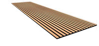 Panneaux muraux acoustiques en bois plaqué PET ignifuge, absorbant le son, décoratifs pour l'intérieur, avec adhésif
