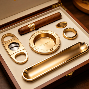 Juego de Accesorios para Cigarros de Aluminio, Regalo Corporativo de Lujo, Herramientas para Cigarros de Metal con Anodizado Personalizado y Mecanizado CNC - Product Image 5