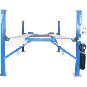 Standard and extra long model for choice 4000kg hydraulic car lift 4 post