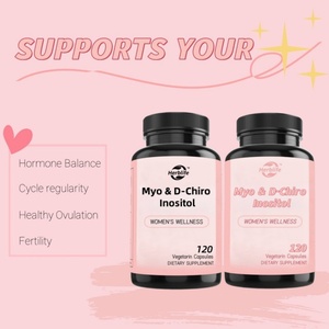 Suplementos de Fertilidad al por Mayor, Cápsulas de Mioinositol y D-Chiroinositol, Apoyan el Equilibrio Hormonal y la Salud Ovárica para Mujeres - Product Image 5