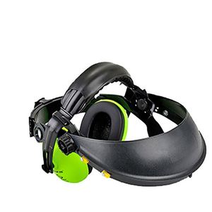 CITICITY - Juego de Casco de Seguridad con Protector Facial de Malla Personalizado, con Orejeras, Resistente a Impactos, a Prueba de Salpicaduras de Polvo, Ajustable - Product Image 2
