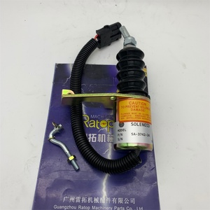 โซลินอยด์วาล์วหยุด 12V 24V รุ่น 4942879 3974947 โซลินอยด์ปิด-เปิด SA-3742-12 SA-3742-24 คุณภาพดี - Product Image 1