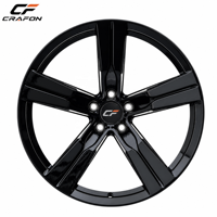 Jantes forgées CF 18 19 pouces 5x114.3 PCD 60.1 CB pour voitures particulières, compatibles avec Chaser JZX100, jantes sport échelonnées