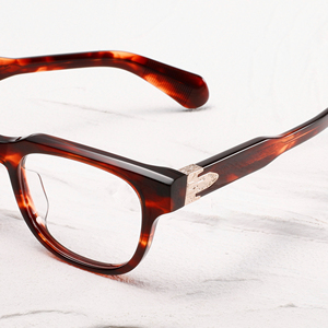 JMM303LX Full Rim Rectangle <b>Eyeglasses</b> <b>Frames</b> Unisex Anti-Uv Solid Color Adult Vision Correction - Product Image 3