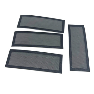 Custom Speaker Grille <b>Plastic</b> <b>Mesh</b> Cover For Audio Equipment With Adhesive Backing - Product Image 1