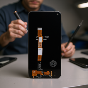 Pantalla Táctil LCD Negra Original con Servicio de Reemplazo para Teléfonos Móviles Vivo Y50 Y70s Y30 Sin Marco - Product Image 2