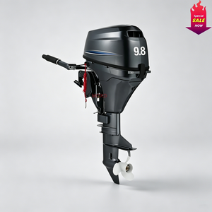 Moteur hors-bord à essence 2 temps 20 CV, léger et facile d'entretien, pour petits bateaux, kayaks et pêche quotidienne en eau peu profonde - Product Image 3