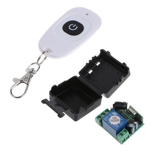 Interruptores de control remoto universales DC12V 1CH Aoke <span class=keywords><strong>RF</strong></span> 433Mhz Transmisor inalámbrico y receptor Control remoto de puerta de garaje - Product Image 1