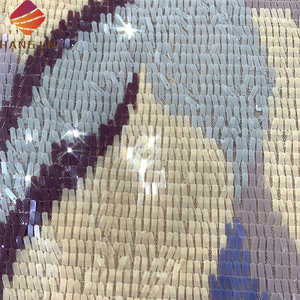 Holograma multicolor, colores mezclados, <span class=keywords><strong>tela</strong></span> de encaje de lentejuelas de Piano, bordado nigeriano, secuencia brillante, <span class=keywords><strong>tela</strong></span> de <span class=keywords><strong>tul</strong></span> vendida <span class=keywords><strong>por</strong></span> yarda - Product Image 4