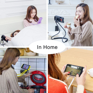 Supporto per Telefono a 360 Gradi Data Frog, Supporto Flessibile da Collo, Accessorio per Console di Videogiochi - Product Image 4