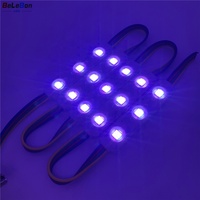 Module LED RGB Samsung Epistar à injection de haute luminosité, 3 puces 5050SMD, 0,72W, DC12V, qualité supérieure, pour enseignes publicitaires