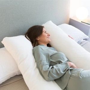 Oreiller Cuddle <span class=keywords><strong>Me</strong></span> - Oreiller de grossesse en forme de U, oreiller de maternité pour le corps entier, oreiller de grossesse pour dormir - Product Image 6