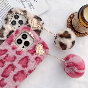 เคสโทรศัพท์ขนปุยน่ารัก,เคสนิ่ม Tpu ซิลิโคนคลุมด้านหลังลายเสือดาวสำหรับปี IPhone14 13 12 11 Pro Max X Xs Max Xr 6 7 8 Plus - Product Image 5