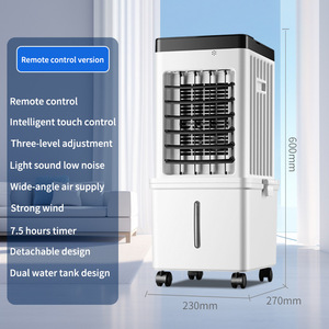Enfriador de <span class=keywords><strong>Aire</strong></span> Evaporativo Móvil con Tanque de Agua Grande, 3 Velocidades de Viento, Ventilador de Enfriamiento de Agua Portátil, Humidificador para Uso en Interiores, Hogar y Oficina - Product Image 5